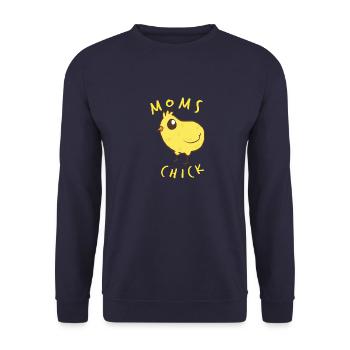 T-shirt enfant fille de maman pour fils fille - Sweat-shirt Unisexe - marine - Devant - Alina (178cm) & Michal (187cm)