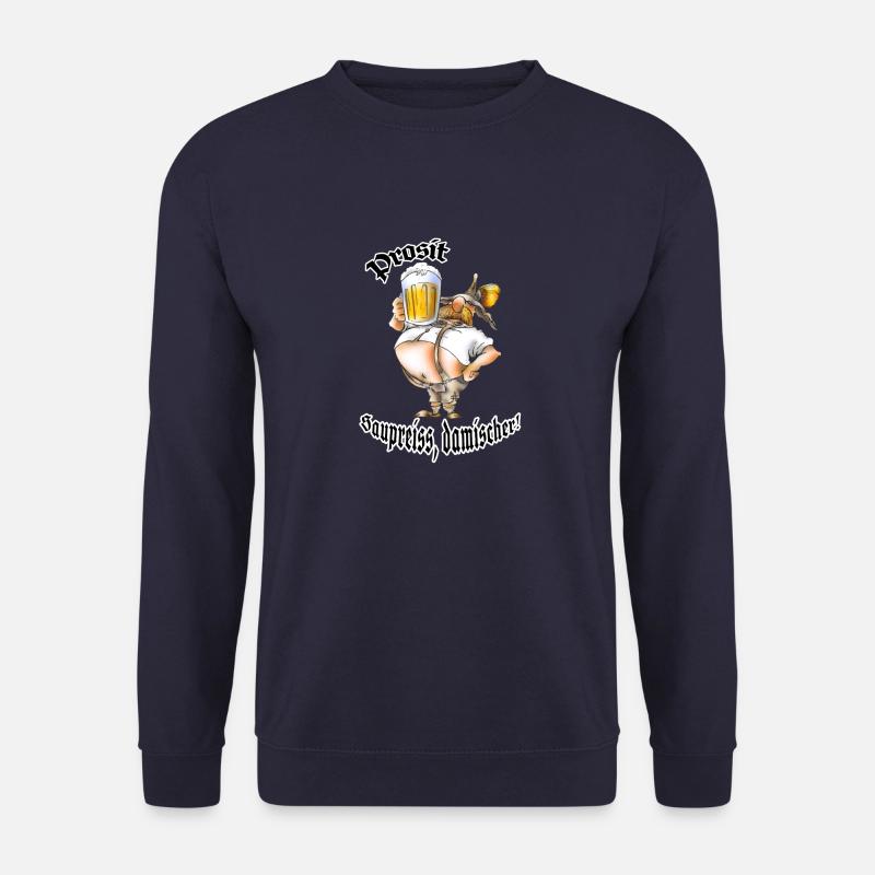 -Saupreiß - Unisex Pullover - Navy