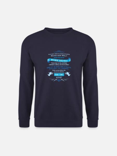 Der glücklichste Mann-01 - Unisex Pullover - Navy