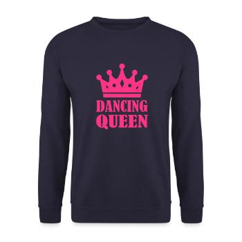 Dancing Queen - Sweat-shirt Unisexe - marine - Devant - Alina (178cm) & Michal (187cm)
