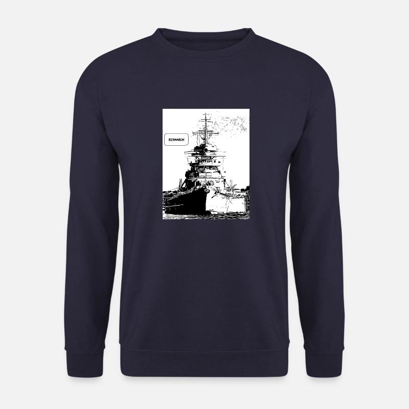 conception blindée - Sweat-shirt Unisexe - marine