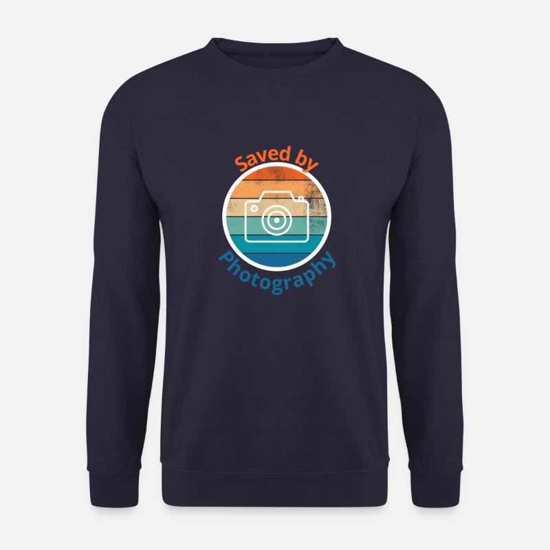 Saved by photography - Unisex Sweatshirt - navy