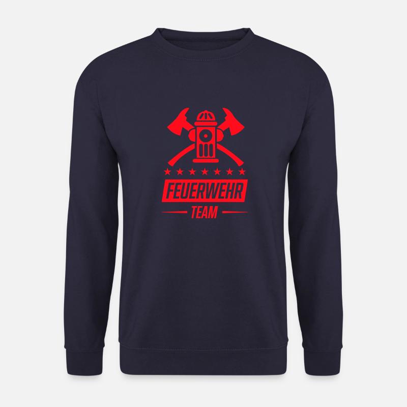 feuerwehr team - Unisex Pullover - Navy