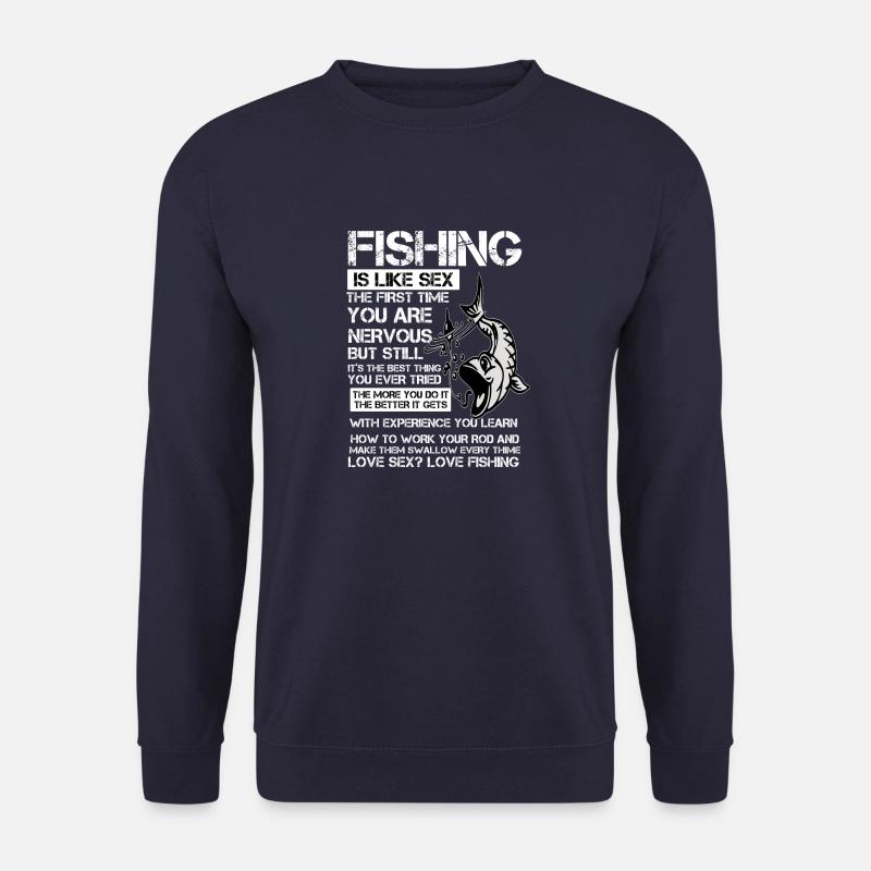 FISHING - Unisex Pullover - Navy
