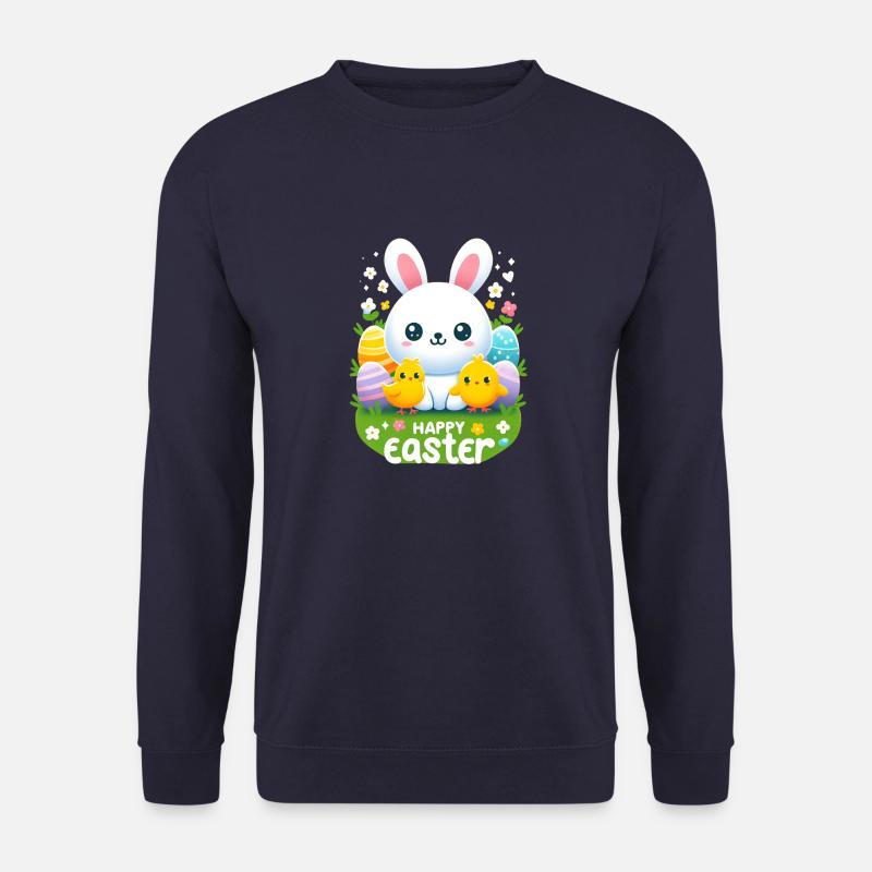 Happy Easter bunny - Unisex Sweatshirt - navy