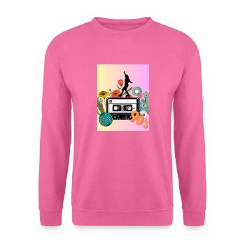 90er Jahre - Unisex Pullover - Pink - Vorne