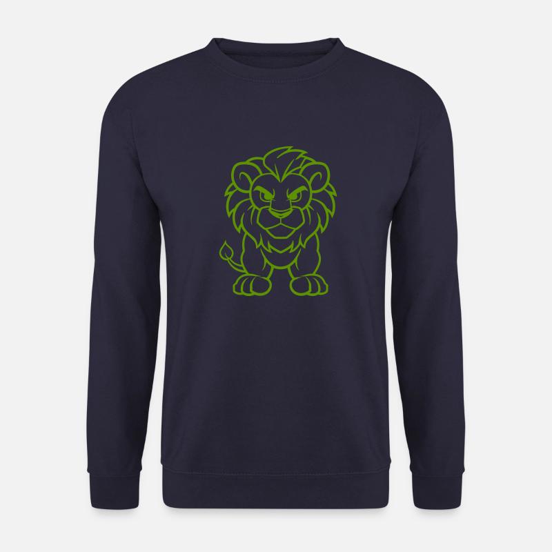 Lion Comic - Unisex Sweatshirt - navy