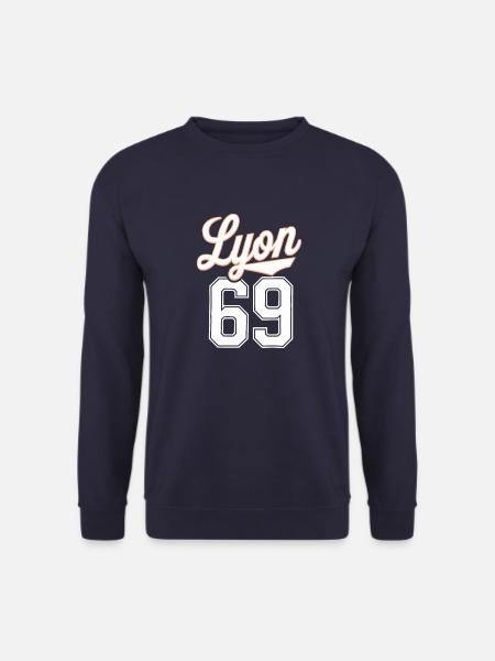Lyon 69 - Sweat-shirt Unisexe - marine