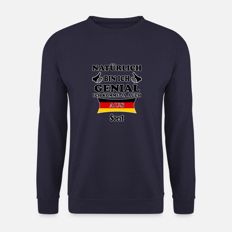 Geschenk Genial komme aus Soest - Unisex Pullover - Navy