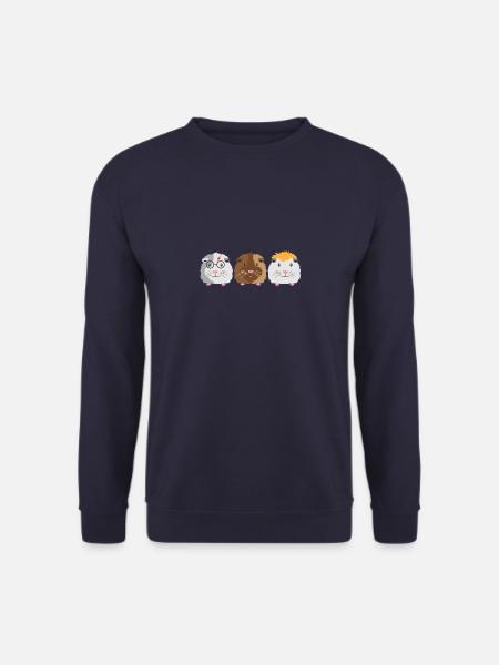 Drei kleine Meerschweinchen - Unisex Pullover - Navy