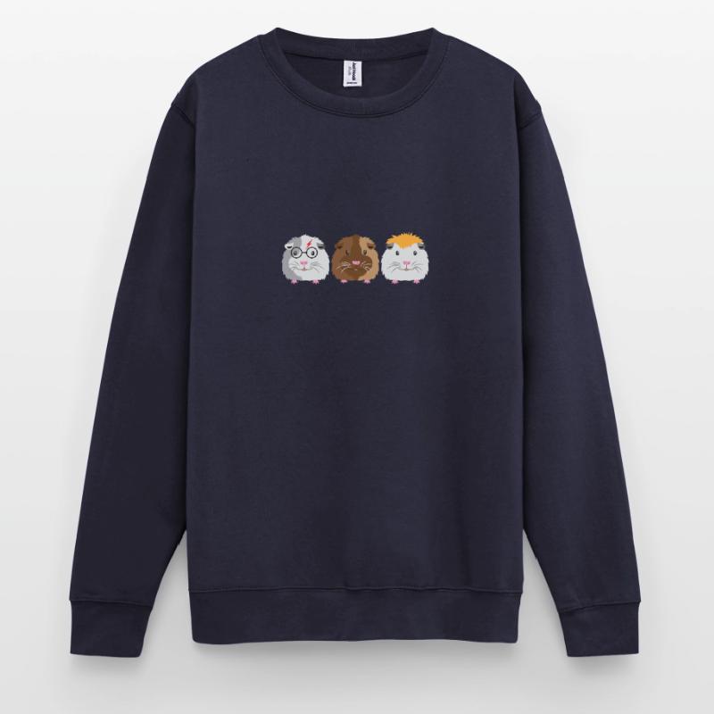 Trois petits cochons d'Inde Sweat-shirt Unisexe
