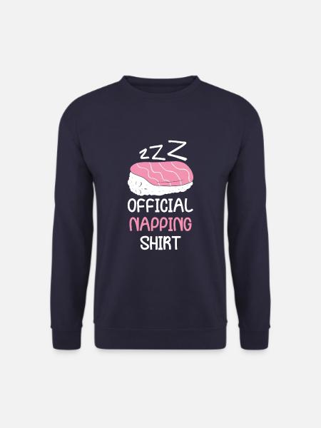 Official Sleeping Animal Napping - Unisex Sweatshirt - navy