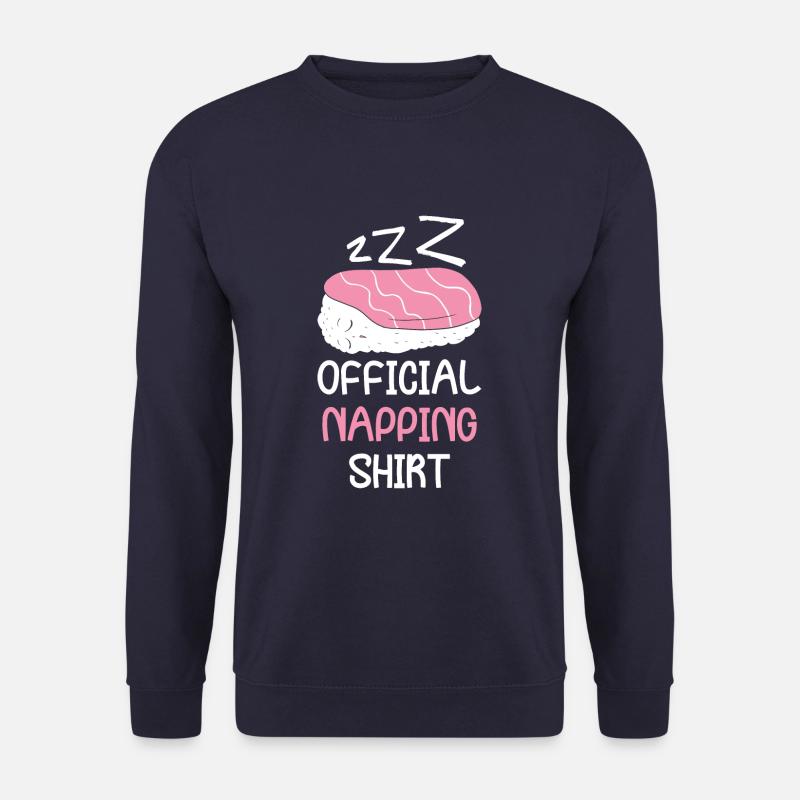 Official Sleeping Animal Napping - Unisex Pullover - Navy