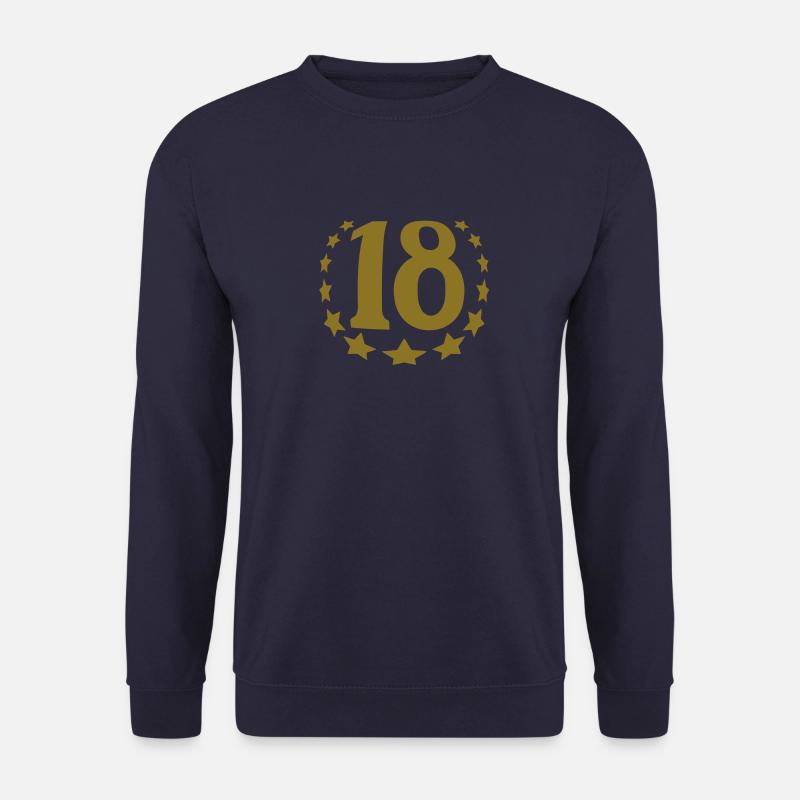 18_goldshirt - Unisex Pullover - Navy