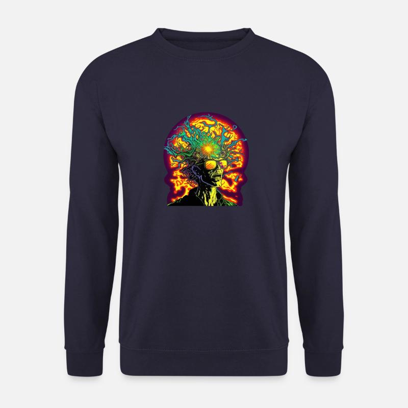 LSD-Zombie - Unisex Pullover - Navy