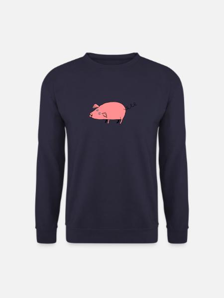 Pig roz3 - Unisex Sweatshirt - navy