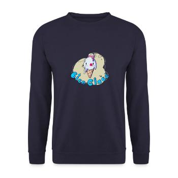 Bien Glacé - Sweat-shirt Unisexe - marine - Devant - Alina (178cm) & Michal (187cm)