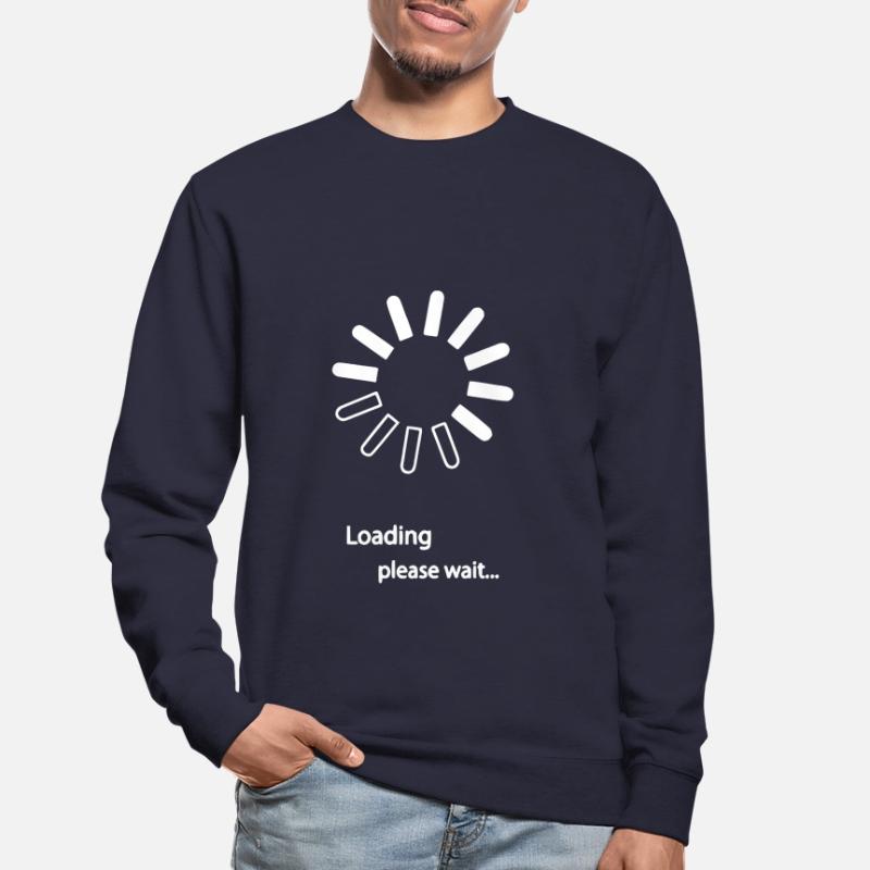 Loading Please wait Unisex Pullover