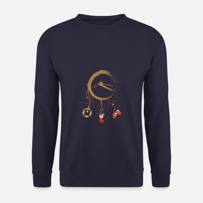 Rudern Weihnachten Weihnachtstraumfänger - Unisex Pullover - Navy