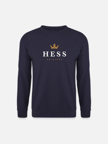 Hess Original Familienlogo - Unisex Pullover - Navy