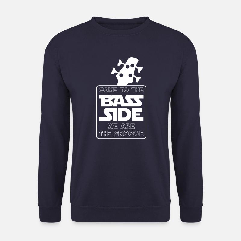 Kommen Sie zur Bassseite - Unisex Pullover - Navy