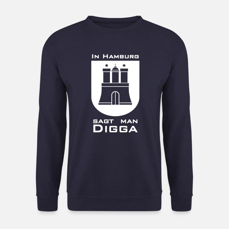Hamburg Digga - Unisex Pullover - Navy