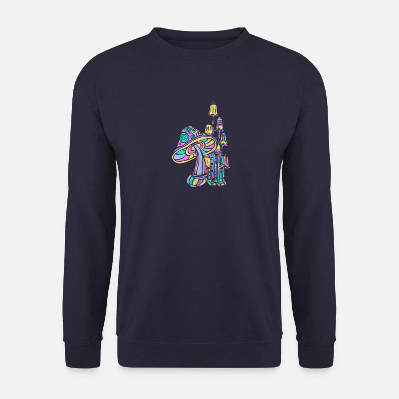 Schwammerl Pilze Illusions Party - Unisex Pullover - Navy