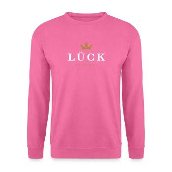 Lück Original Familienlogo - Unisex Pullover - Pink - Vorne
