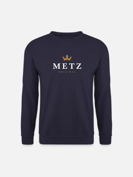 Logo original de la famille Metz - Sweat-shirt Unisexe - marine
