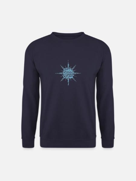 Kühlungsborn Kübo Wortwolke Sonne - Unisex Pullover - Navy