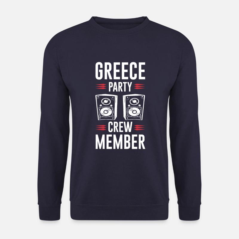 Greece Party Crew - Unisex Pullover - Navy