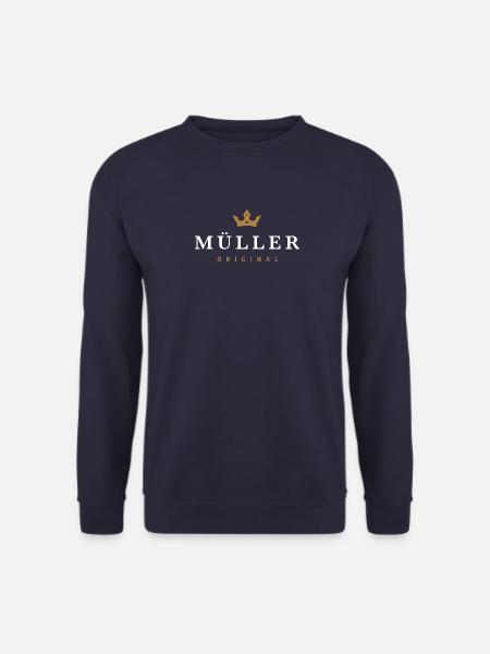 Müller Original Familienlogo - Unisex Pullover - Navy