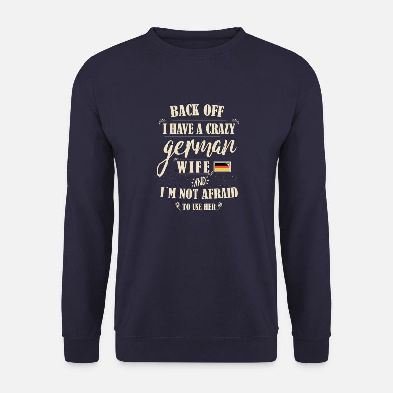 German Wife - Unisex Pullover - Navy