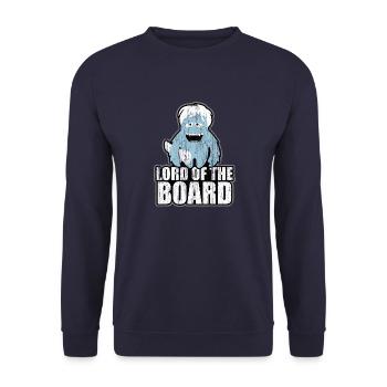 Wintersport: Boarder-Lord - Sweat-shirt Unisexe - marine - Devant - Alina (178cm) & Michal (187cm)