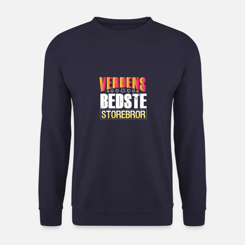 Die weltbesten Samerer mit dem großen Bruder - Unisex Pullover - Navy
