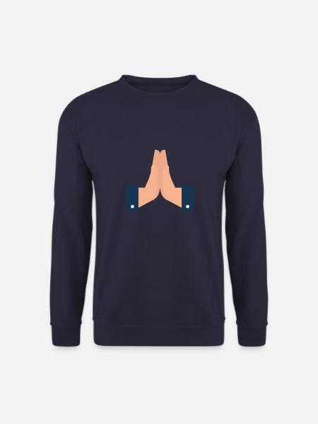 Emoji tak s - Unisex sweater - marineblå