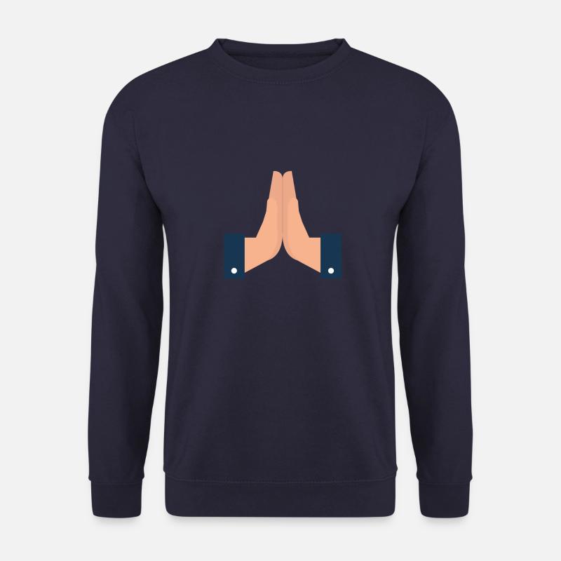 Emoji danke s - Unisex Pullover - Navy