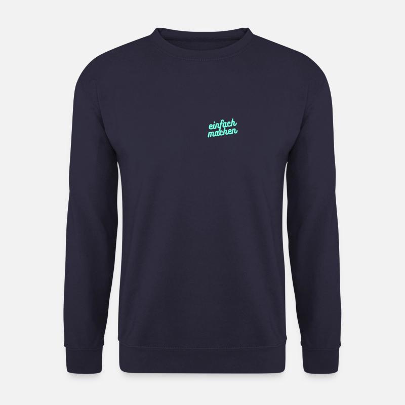 einfach machen - Unisex Pullover - Navy