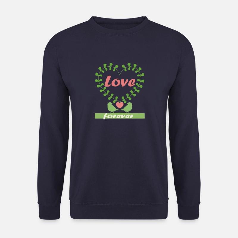 love forever - Unisex Pullover - Navy