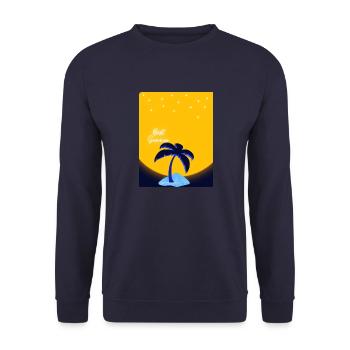 Summer - Unisex Pullover - Navy - Vorne - Alina (178cm) & Michal (187cm)