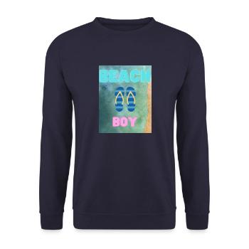 Beachboy - Unisex Pullover - Navy - Vorne - Alina (178cm) & Michal (187cm)