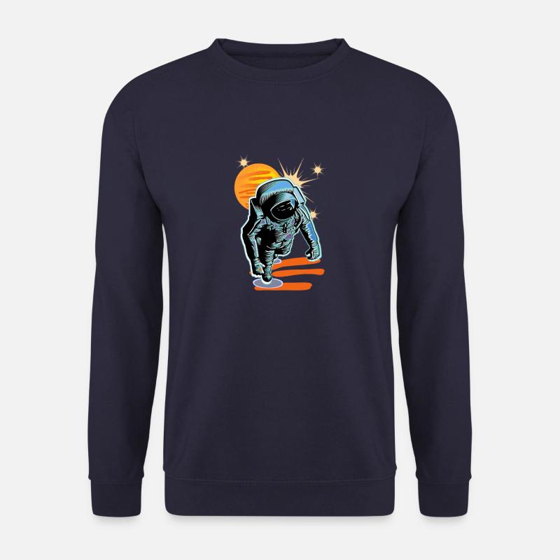 Astronaut - Weltraumgalaxien - Unisex Pullover - Navy