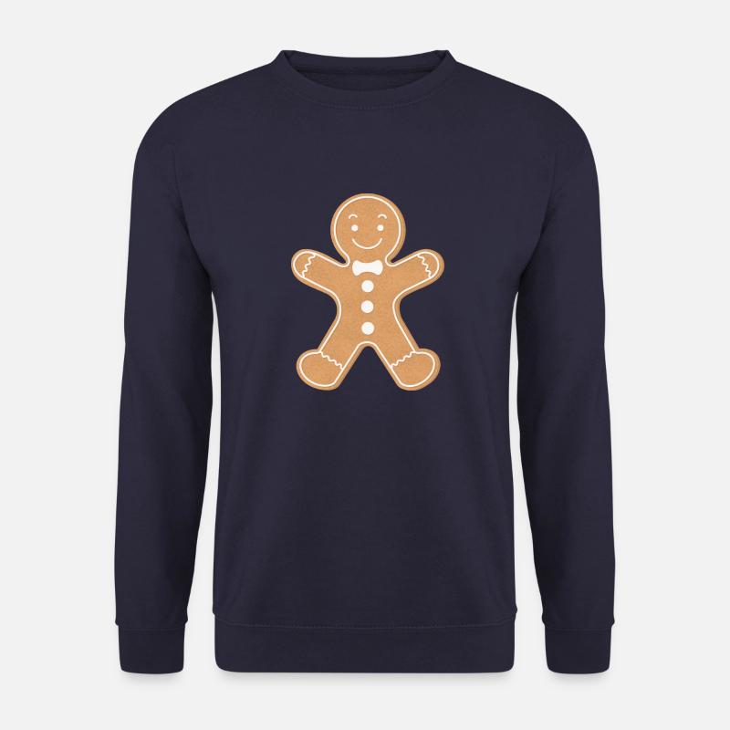 gingerbread man - Unisex Sweatshirt - navy