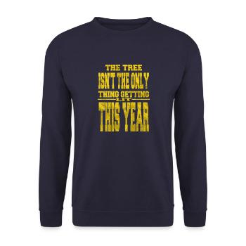 Mignon Beach Holiday Idée cadeau Citation Anniversaire - Sweat-shirt Unisexe - marine - Devant - Alina (178cm) & Michal (187cm)