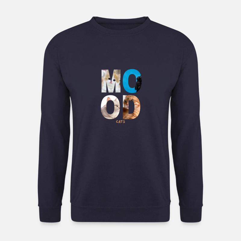 Mood Cats - Unisex Pullover - Navy