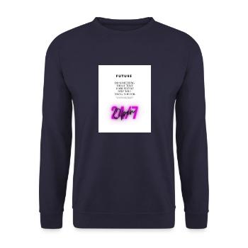 cold smooth tasty 6 - Unisex Pullover - Navy - Vorne - Alina (178cm) & Michal (187cm)