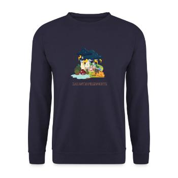 Katastrophen - Unisex Pullover - Navy - Vorne - Alina (178cm) & Michal (187cm)