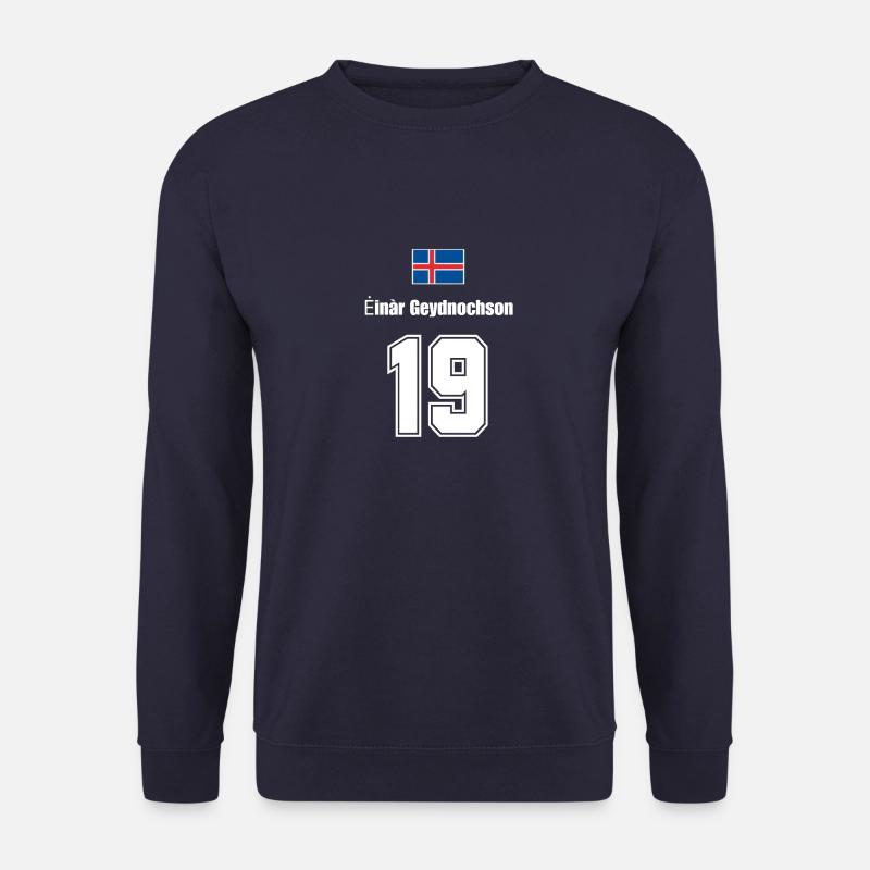 Island Trikot Nr.19 - Unisex Pullover - Navy