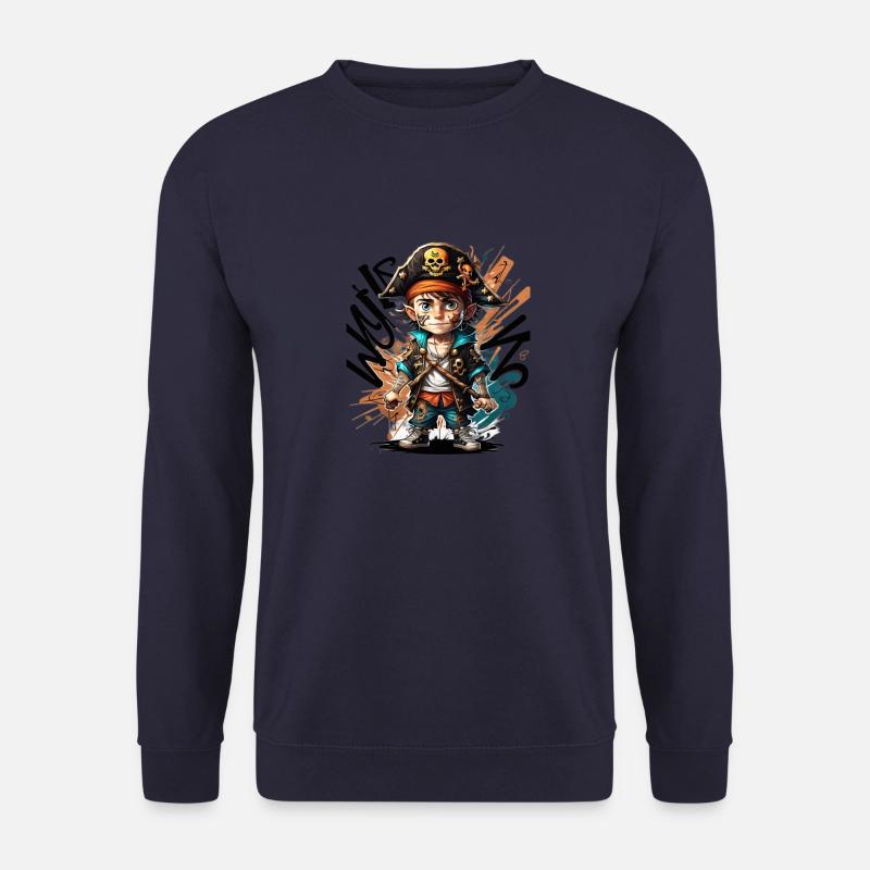 PiratBoy - Unisex Pullover - Navy