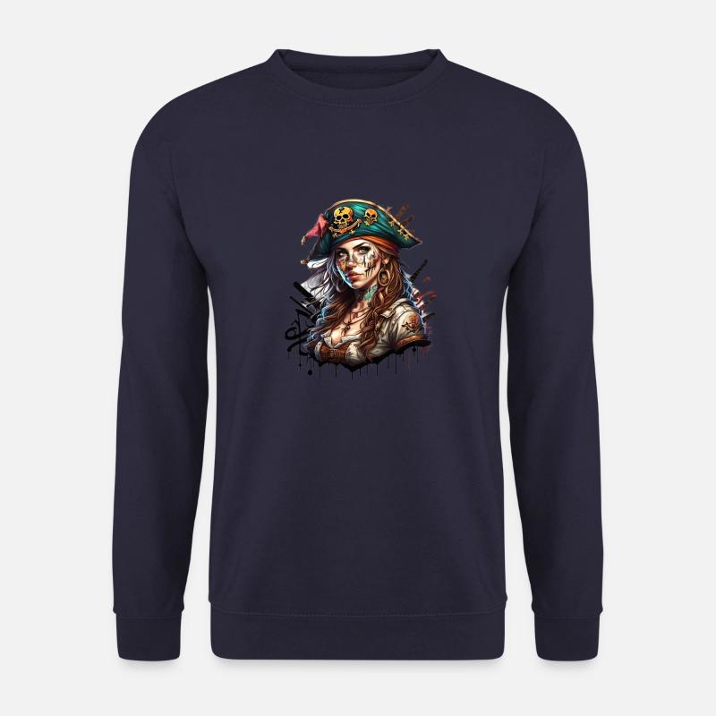 Piratinn - Unisex Pullover - Navy